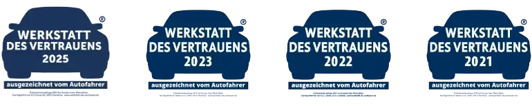Werkstatt des Vertrauens 2021, 2022, 2023 und 2025