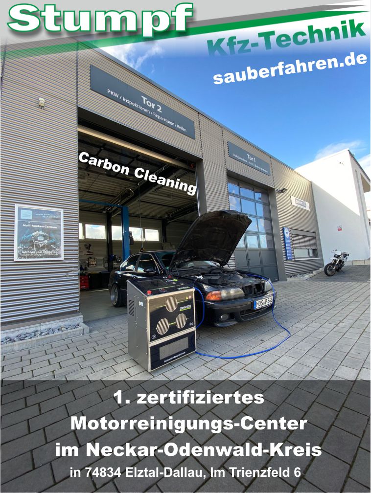 Wasserstoff-Motorreinigung = Carbon Cleaning – Kfz-Technik Stumpf